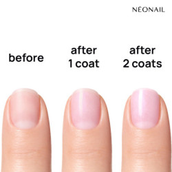 Regenerująca odżywka do paznokci Rescue Glow Tint 3in1 Nail Conditioner Glitter Violet