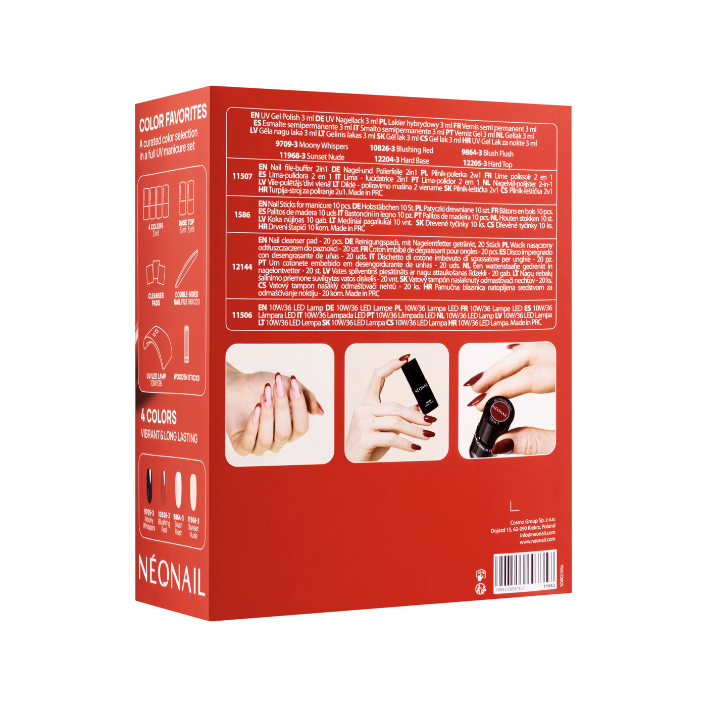 Zestaw startowy Color Favorites Zestaw startowy Color Favorites