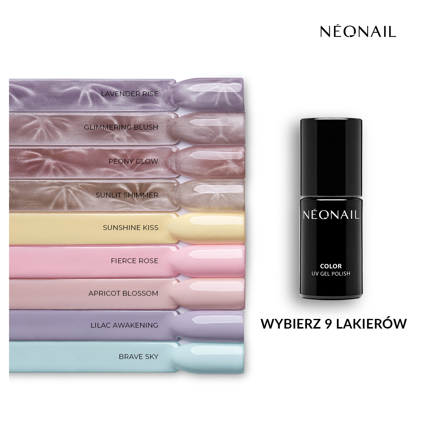 Skompletuj zestaw 9 lakierów z kolekcji Rytm Natury Skompletuj zestaw 9 lakierów z kolekcji Rytm Natury