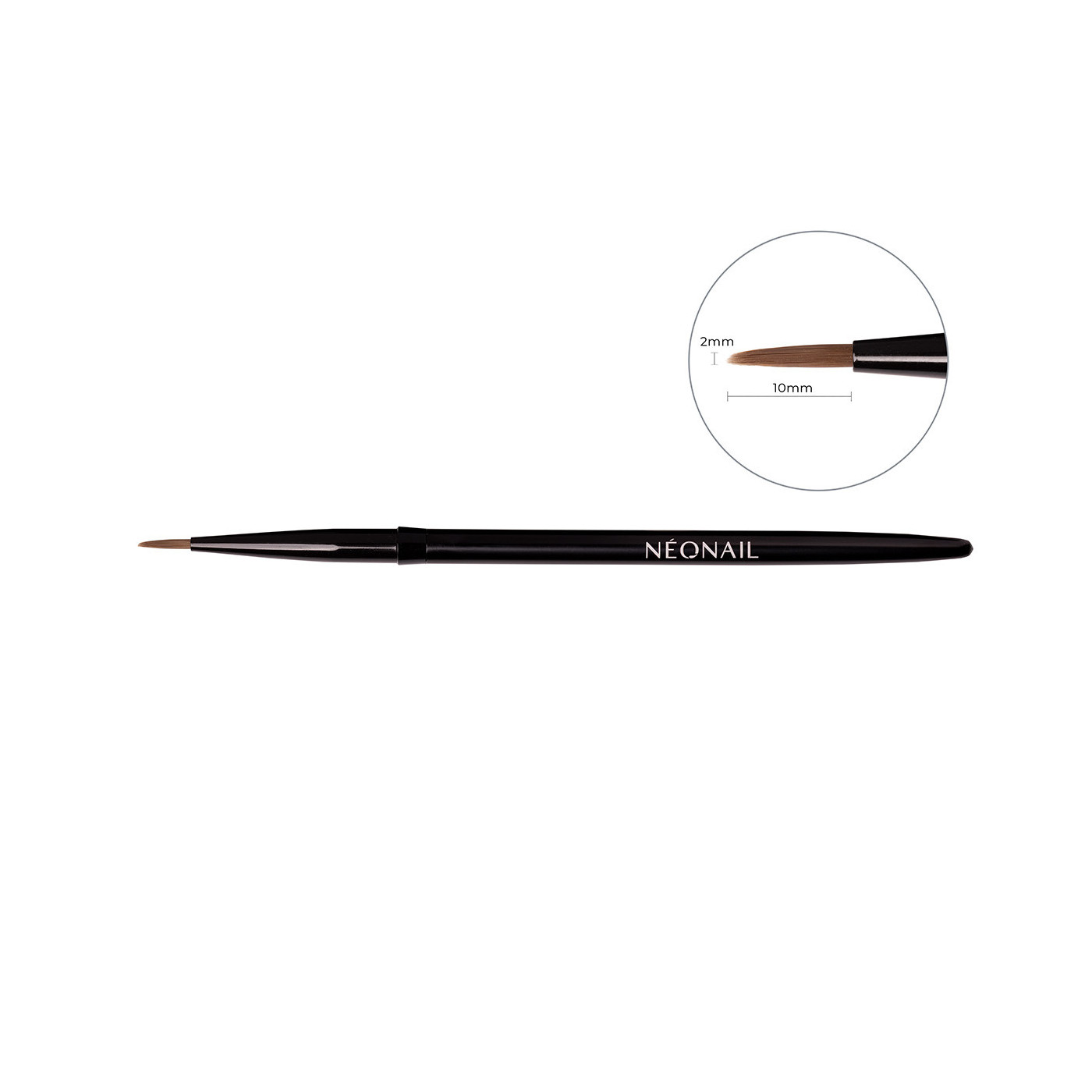 Pędzelek do zdobień 02 Fine Line 2 mm