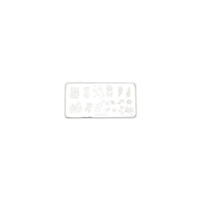 Blaszka do stempli Stamping plate 06