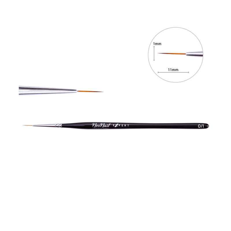 Pędzelek do zdobień NN Expert 0/1