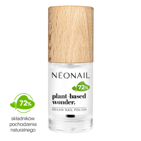 Wegański lakier klasyczny PLANT-BASED WONDER 7,2 ml - PURE BASE/TOP