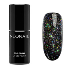 Top hybrydowy 7,2 ml Top Glow Multicolor Holo