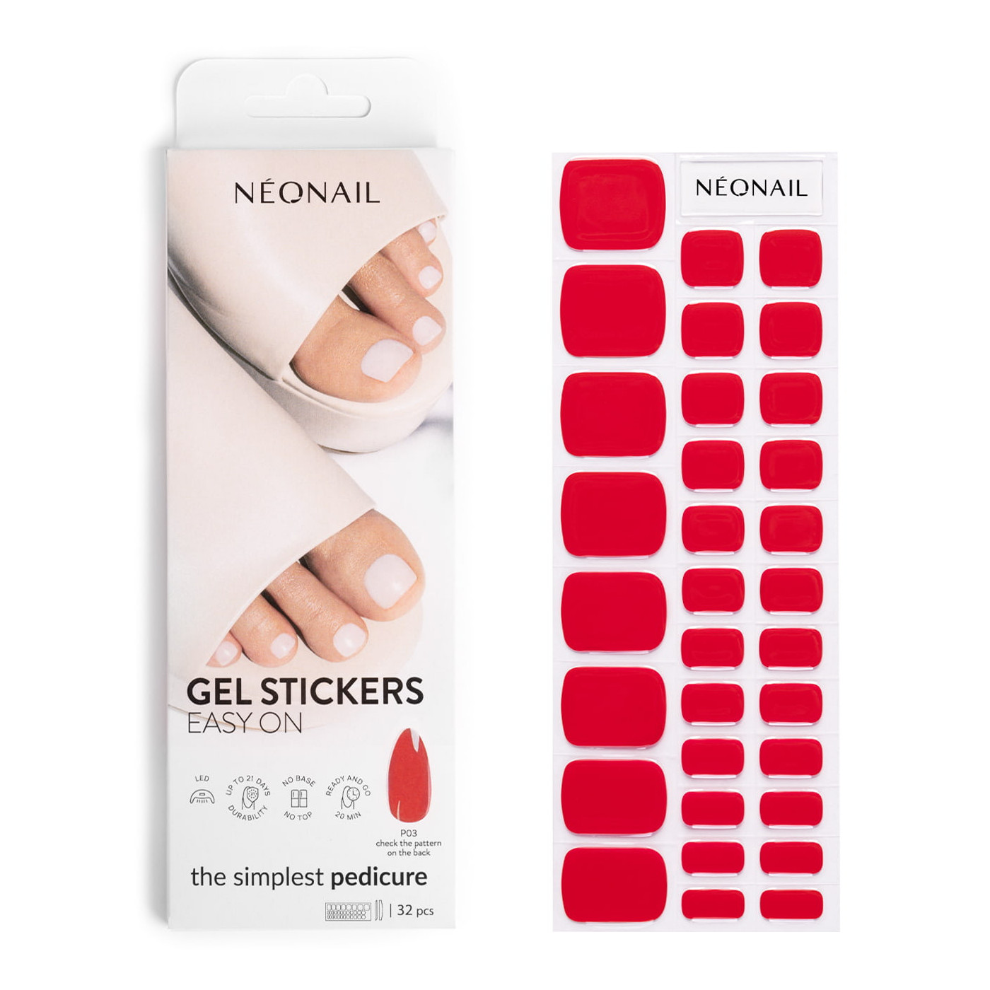 Naklejki GEL STICKERS EASY ON P03