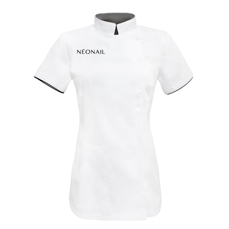Fartuch kosmetyczny NEONAIL biały – roz. L Fartuch kosmetyczny NEONAIL biały – roz. L
