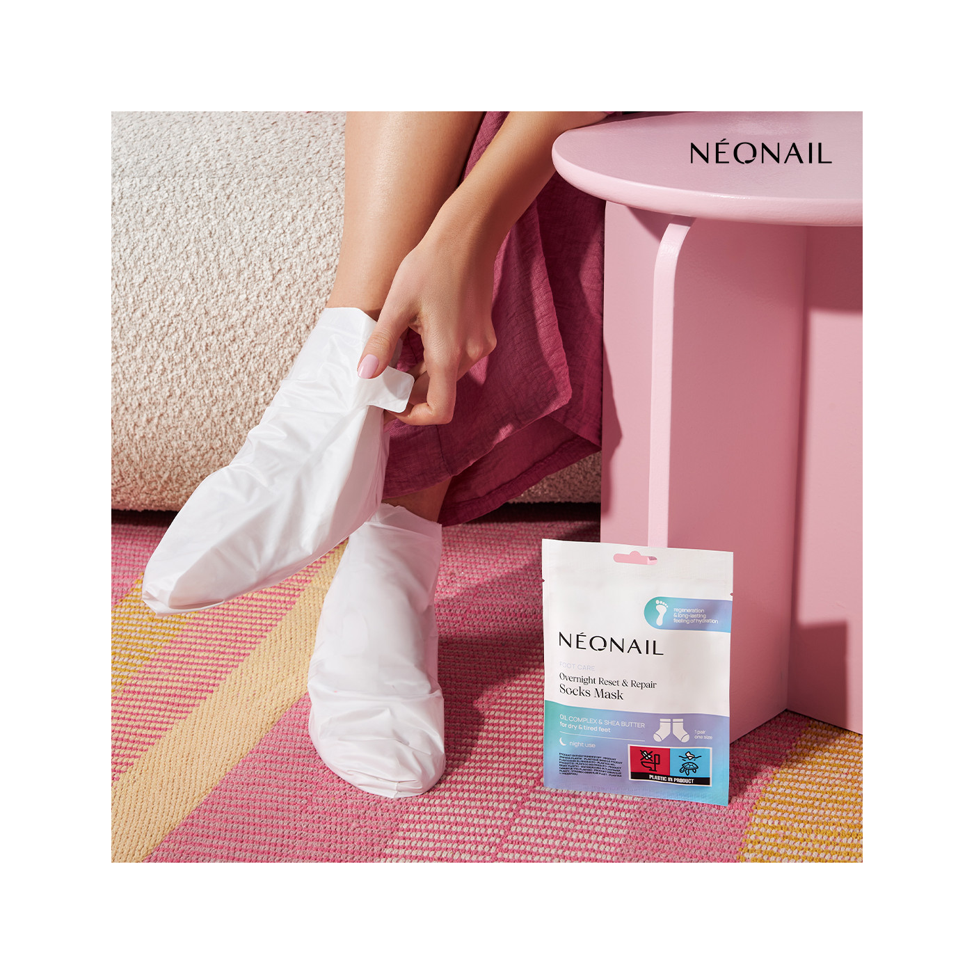 Overnight Reset & Repair Socks Mask