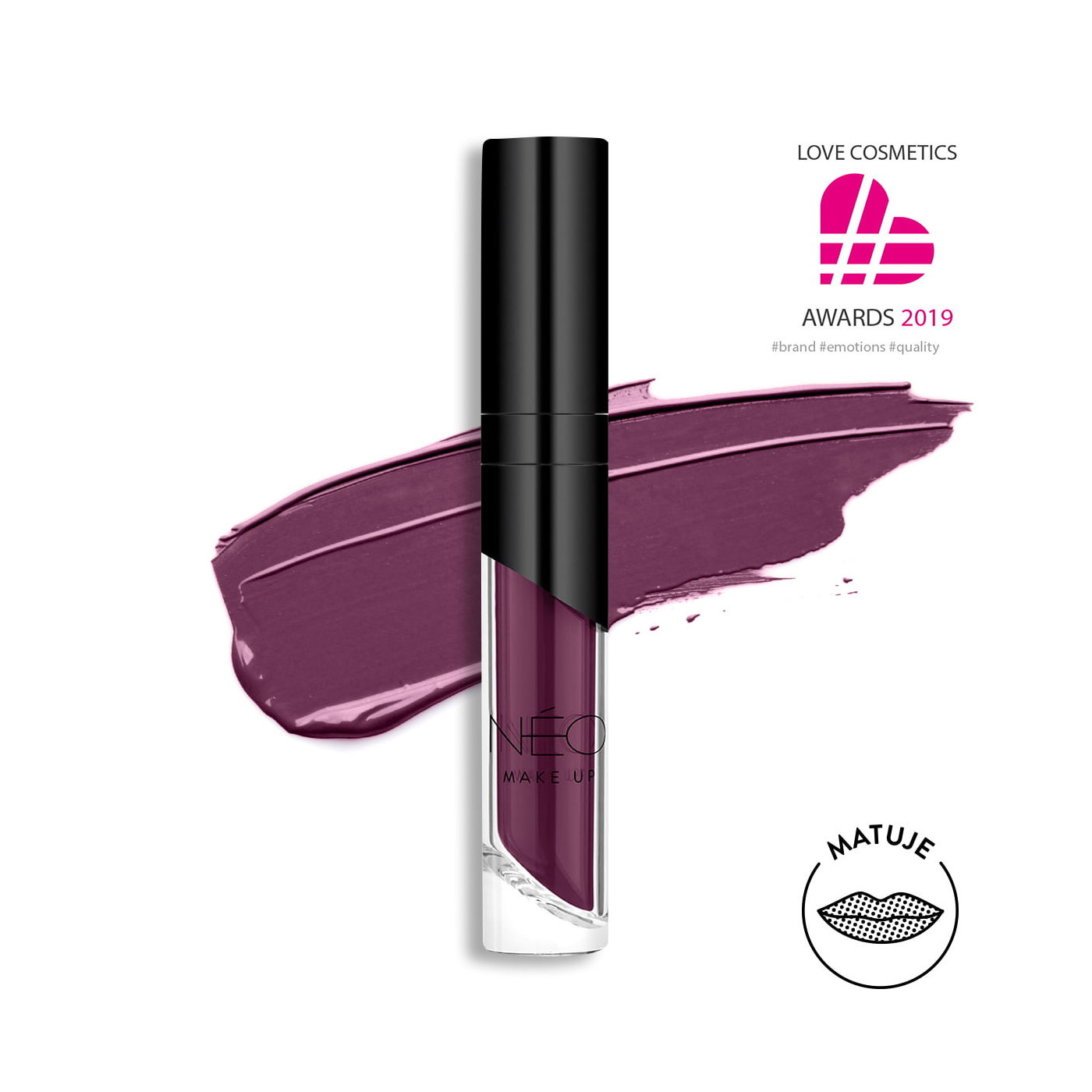 06 Pomadka w płynie Creamy Matte Lip Colour Kate