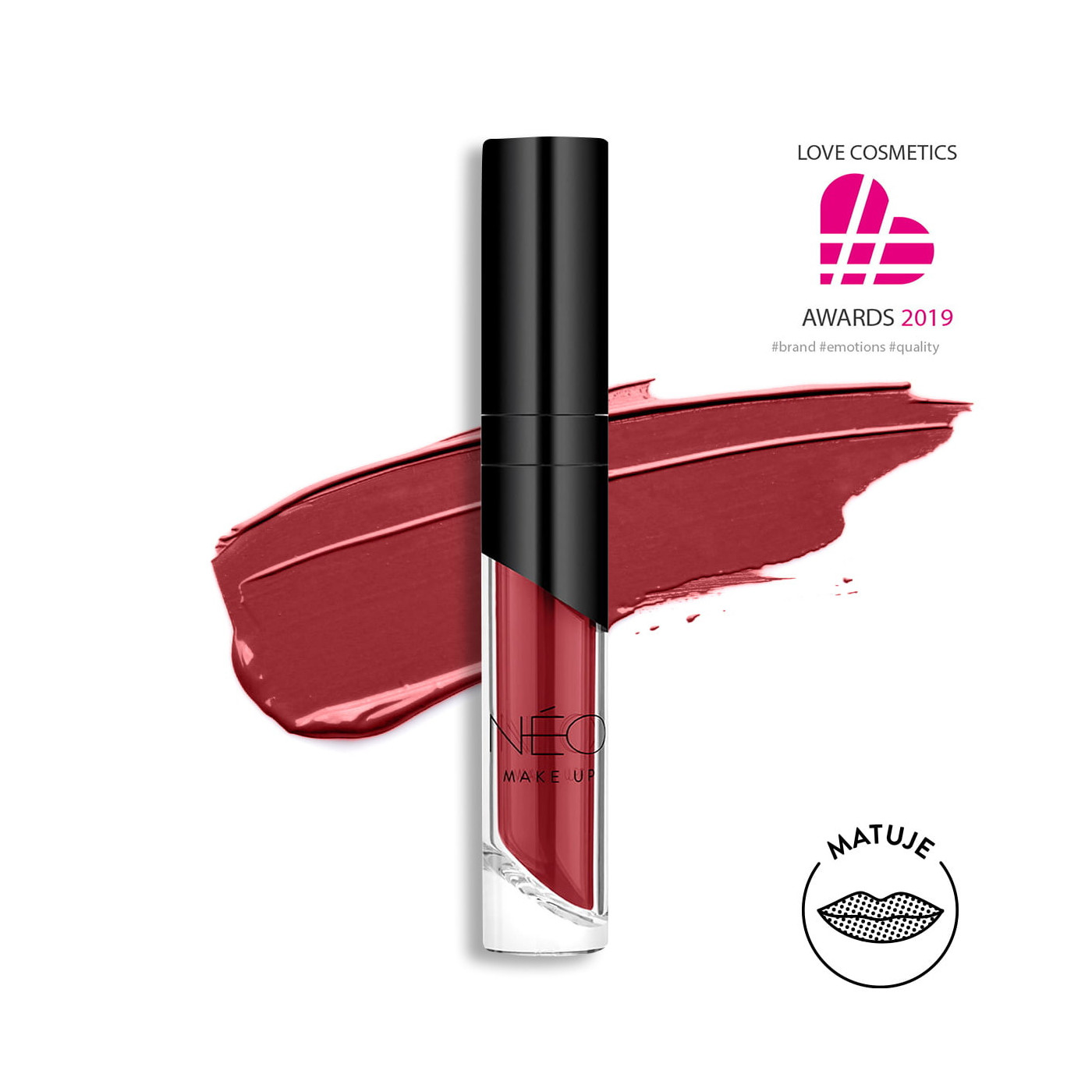 02 Pomadka w płynie Creamy Matte Lip Colour Martha