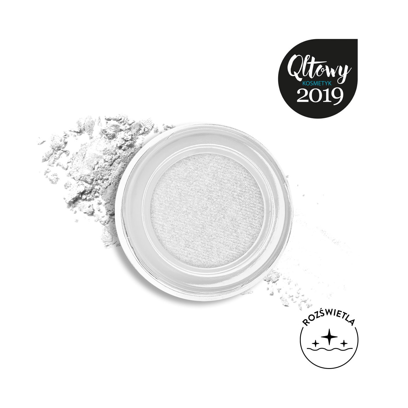 13 Cienie w kremie Pro Cream Glitter Sparkly White