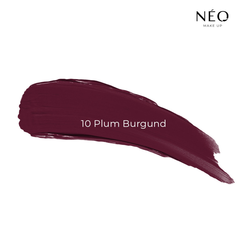 Długotrwała pomadka do ust w płynie: 10 PLUM BURGUND Długotrwała pomadka do ust w płynie: 10 PLUM BURGUND