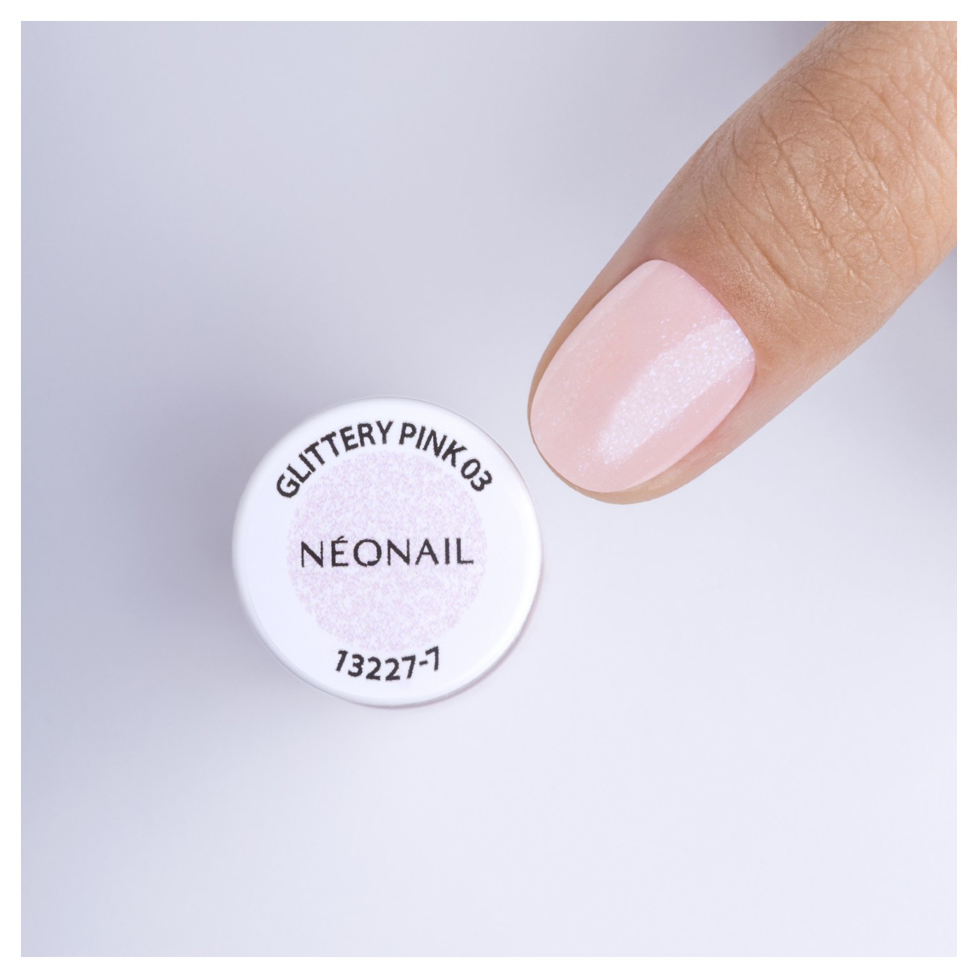 Lakier klasyczny do paznokci Glittery Pink 03 7,2 ml Lakier klasyczny do paznokci Glittery Pink 03 7,2 ml