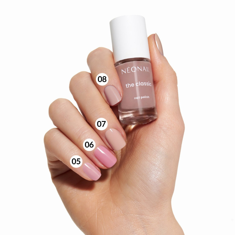 Lakier klasyczny do paznokci Dark Nude 08 7,2 ml