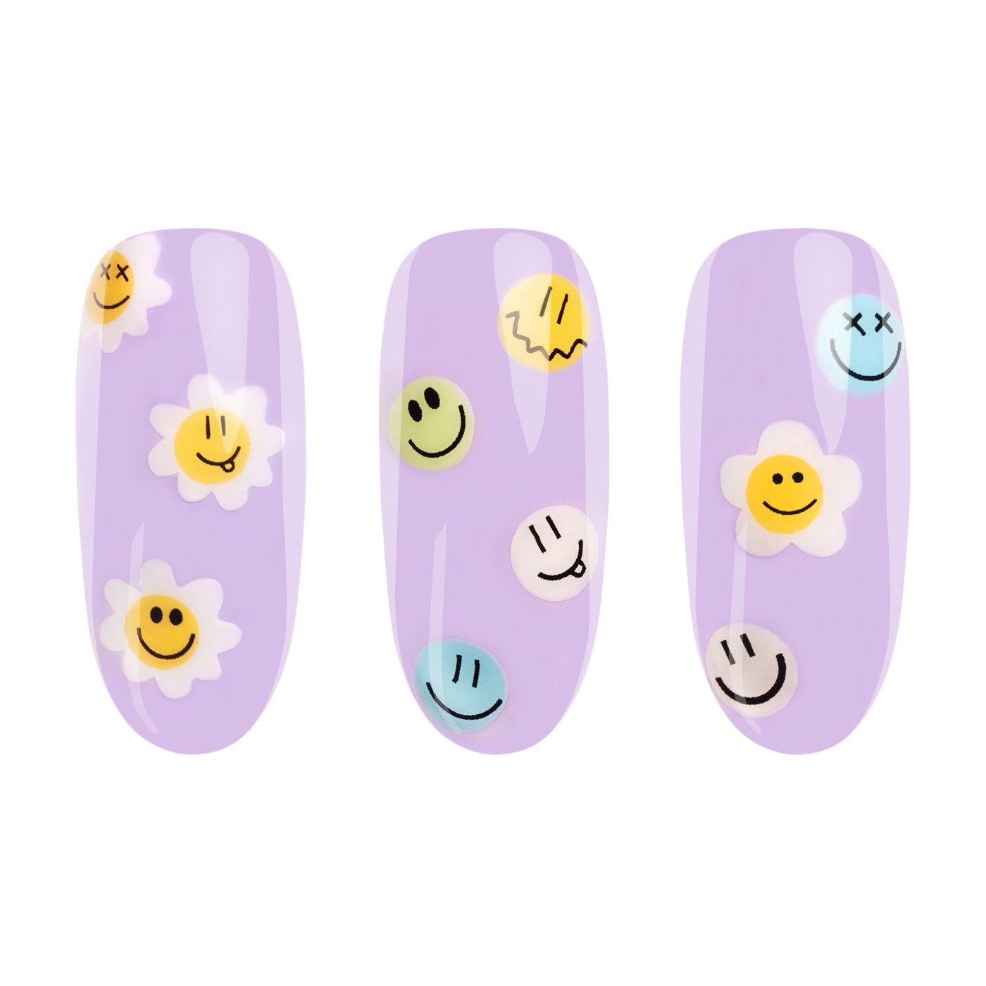 Naklejki na paznokcie Smileys Naklejki na paznokcie Smileys
