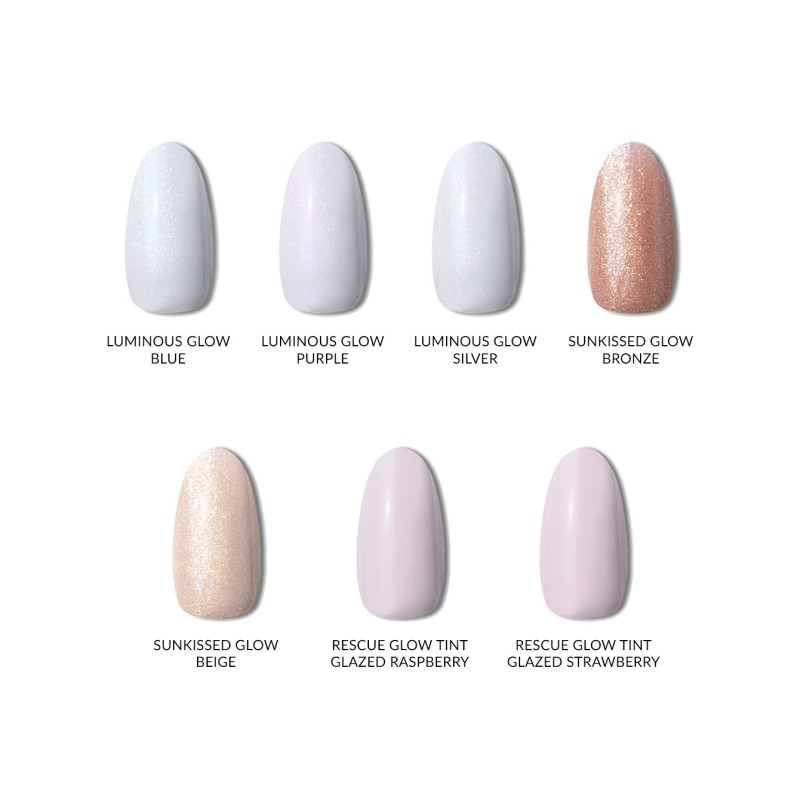 Lakier klasyczny z rozświetlającymi, srebrnymi drobinami: Luminous Glow Silver &ndash; manicure lśniący jak nigdy wcześniej