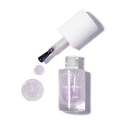 Lakier klasyczny z rozświetlającymi, fioletowymi drobinami: Luminous Glow Purple &ndash; zabłyśnij dzięki manicure