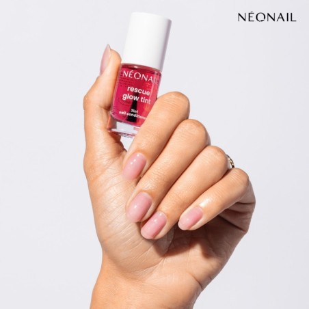 Regenerująca odżywka do paznokci Rescue Glow Tint Glazed Strawberry &ndash; truskawkowy odcień