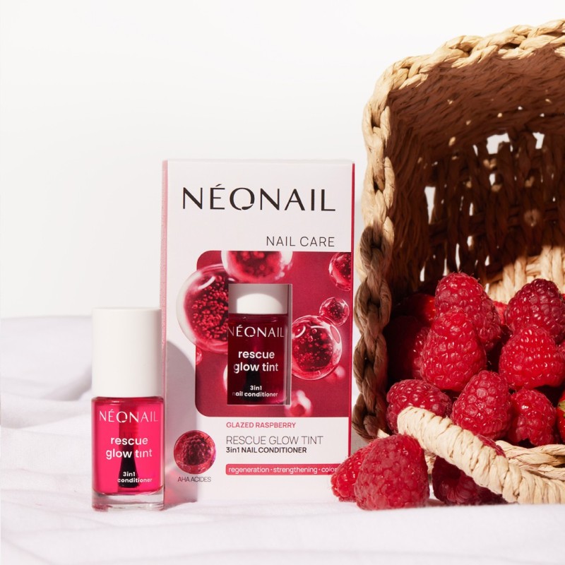 Regenerująca odżywka do paznokci Rescue Glow Tint Glazed Raspberry – pielęgnacyjna moc koloru Regenerująca odżywka do paznokci Rescue Glow Tint Glazed Raspberry – pielęgnacyjna moc koloru