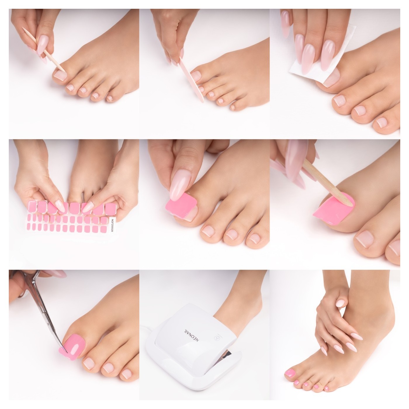 Naklejki GEL STICKERS EASY ON P01