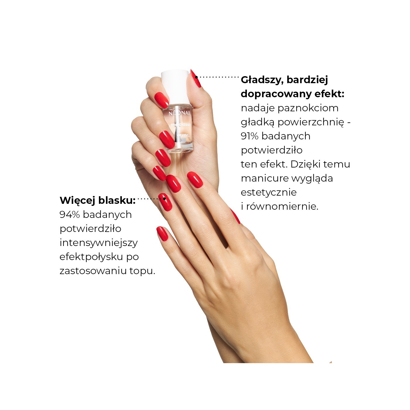 Lakier klasyczny do paznokci Long Lasting Top 7,2 ml Lakier klasyczny do paznokci Long Lasting Top 7,2 ml