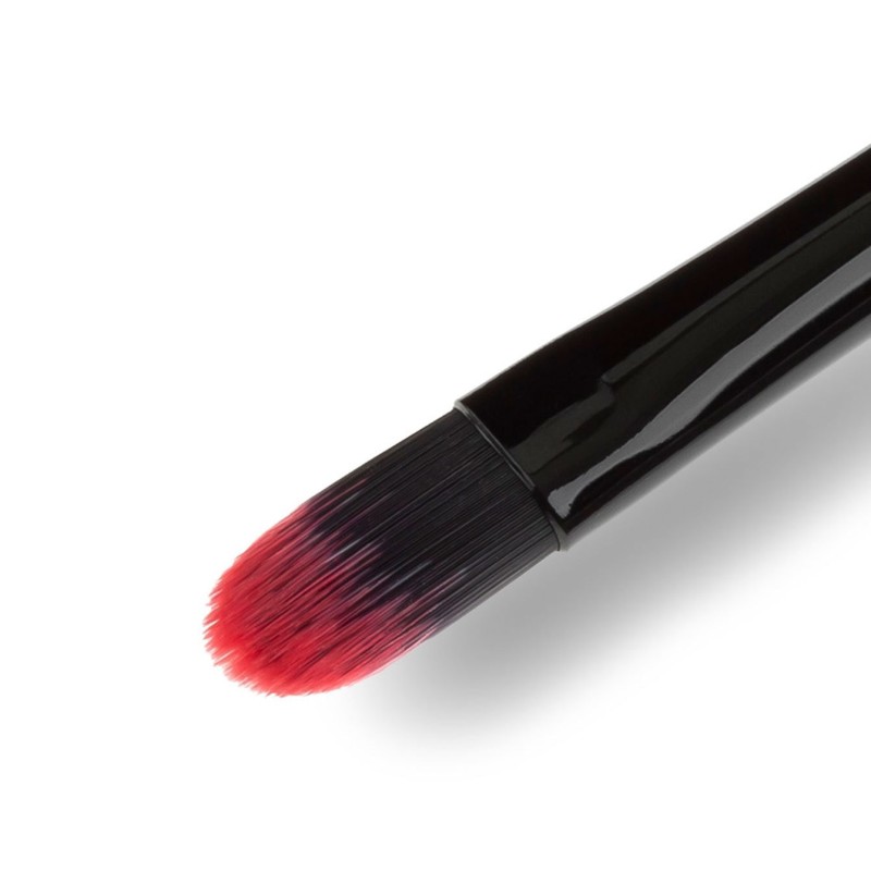 13 Pędzel do powiek do cieni w kremie - Glitter Brush Synthetic Flat 13