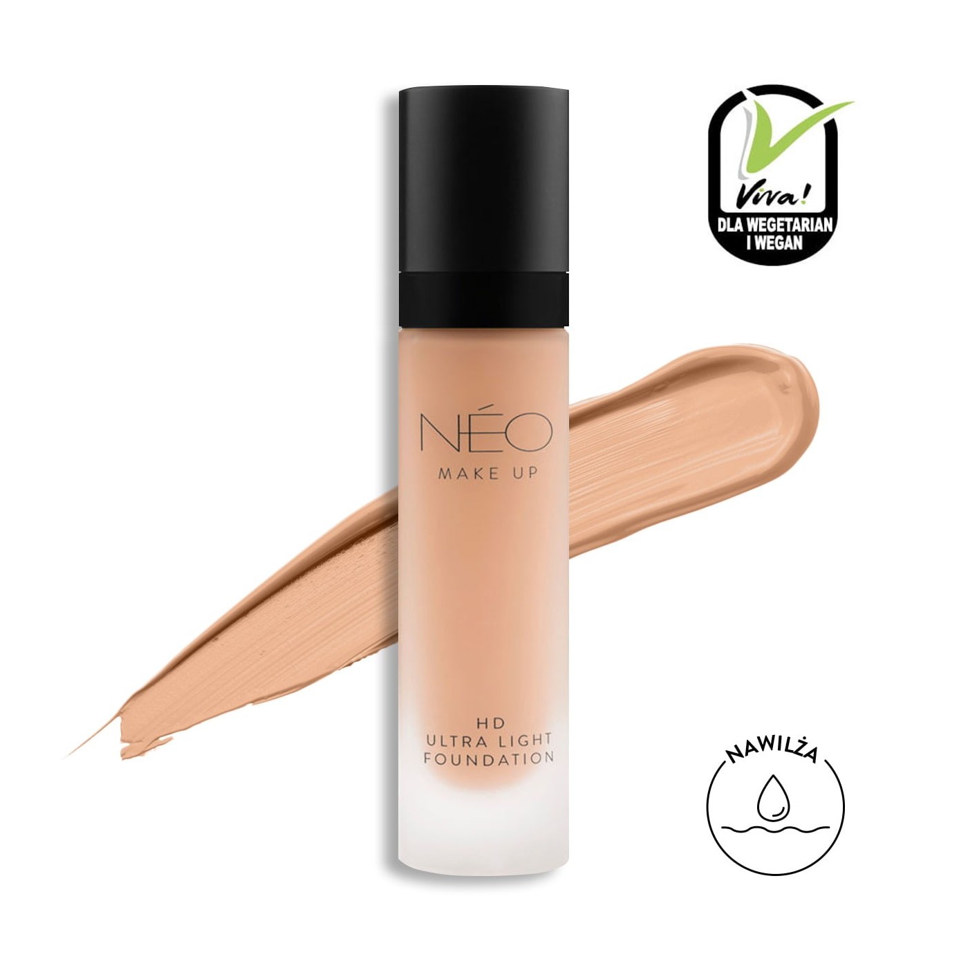 Podkład nawilżający HD Ultra Light Foundation 04 (Outlet)