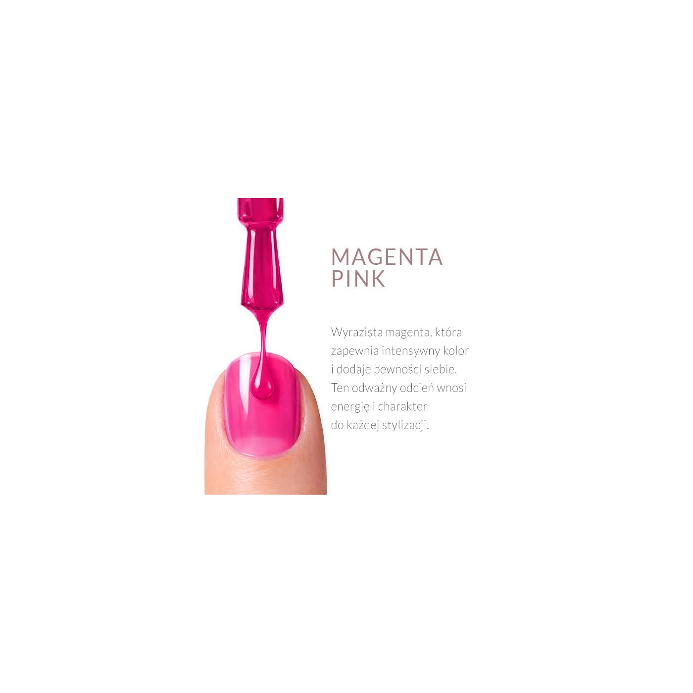 Regenerująca odżywka do paznokci Rescue Glow Tint 3in1 Nail Conditioner Magenta Pink