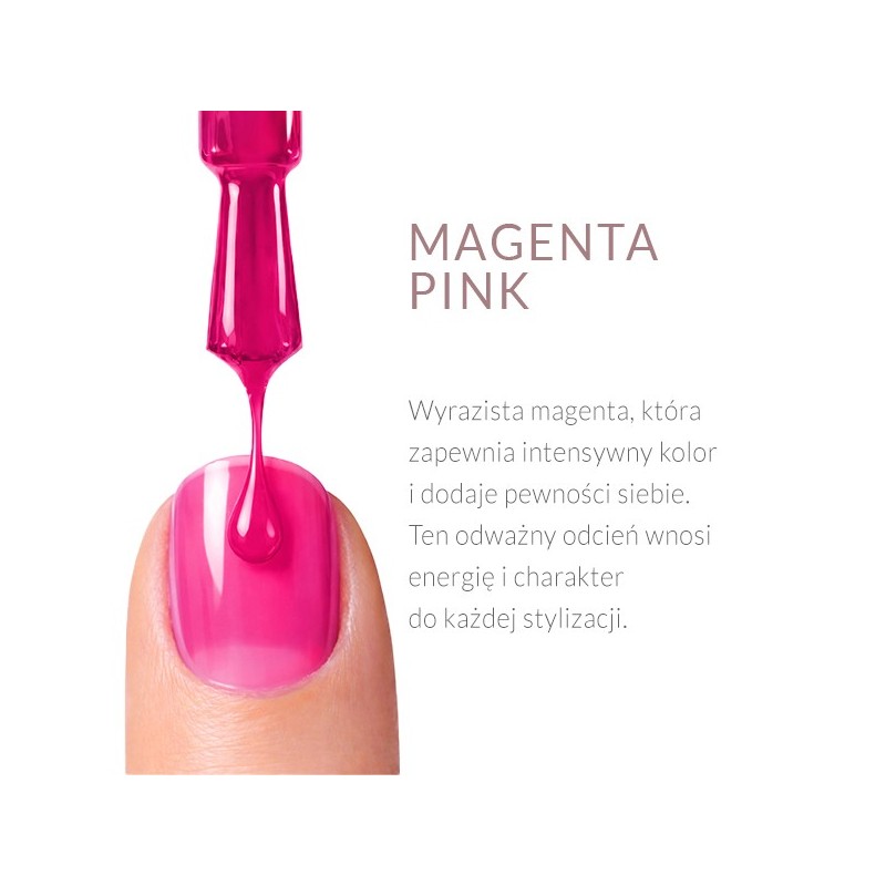 Regenerująca odżywka do paznokci Rescue Glow Tint 3in1 Nail Conditioner Magenta Pink