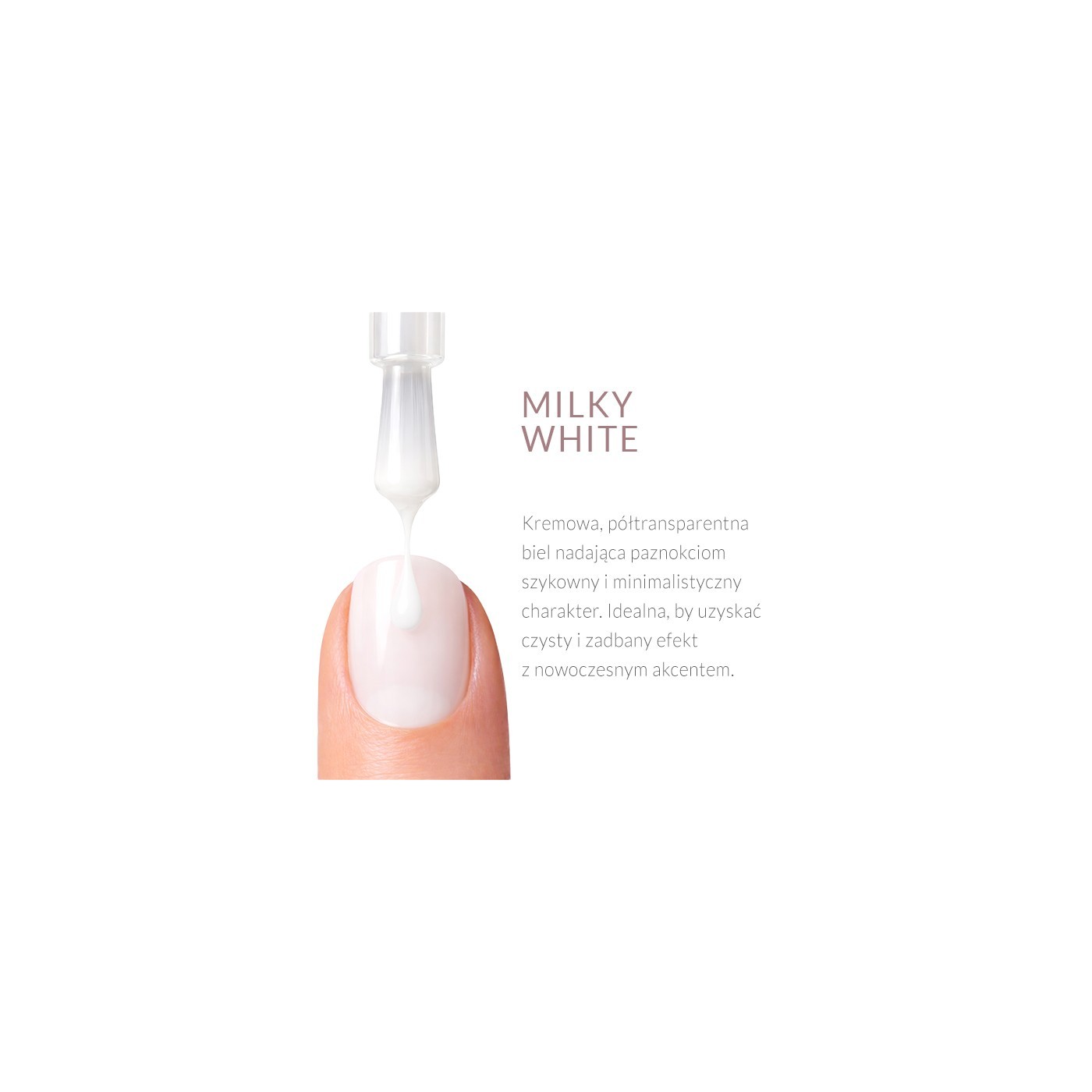Regenerująca odżywka do paznokci Rescue Glow Tint 3in1 Nail Conditioner Milky Whit