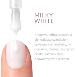 Regenerująca odżywka do paznokci Rescue Glow Tint 3in1 Nail Conditioner Milky Whit