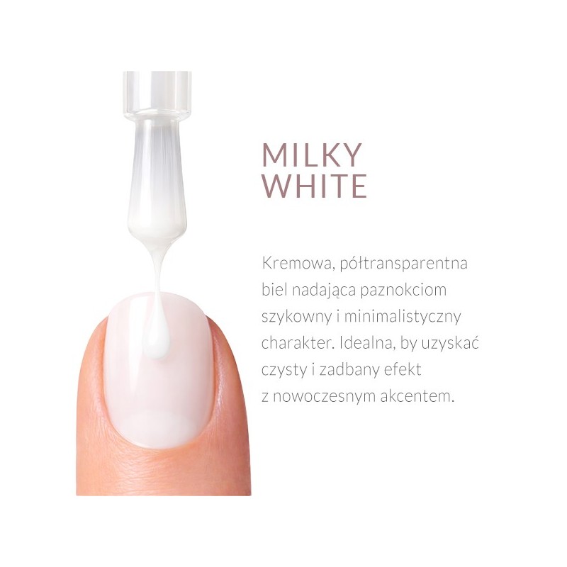 Regenerująca odżywka do paznokci Rescue Glow Tint 3in1 Nail Conditioner Milky Whit