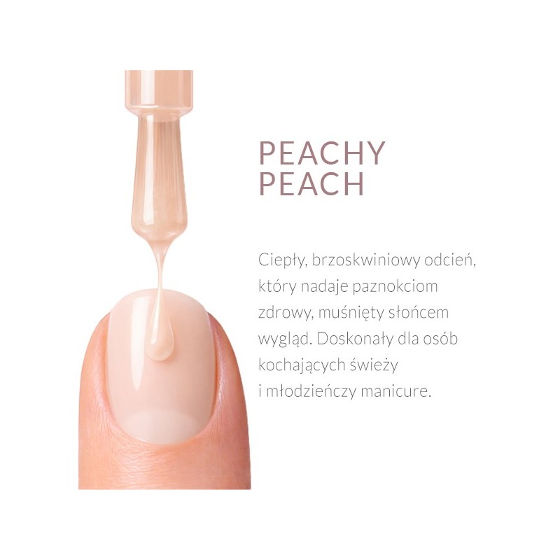Regenerująca odżywka do paznokci Rescue Glow Tint 3in1 Nail Conditioner Peachy Peach
