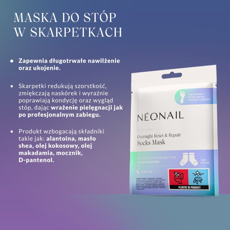 Overnight Reset & Repair Socks Mask