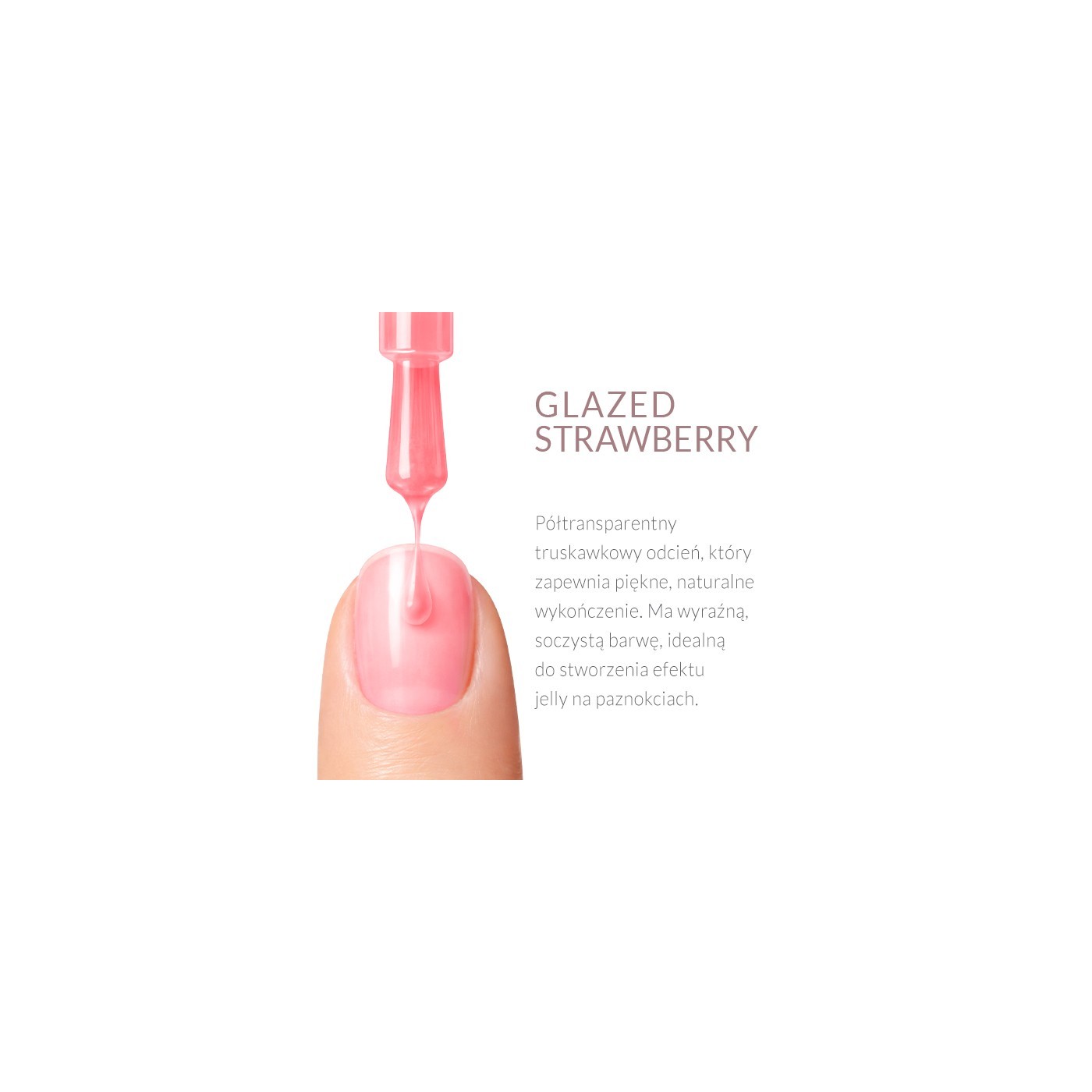 Regenerująca odżywka do paznokci Rescue Glow Tint Glazed Strawberry – truskawkowy odcień Regenerująca odżywka do paznokci Rescue Glow Tint Glazed Strawberry – truskawkowy odcień