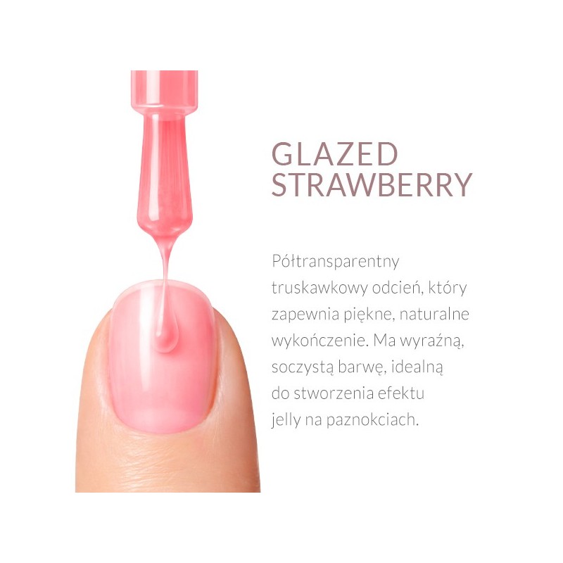 Regenerująca odżywka do paznokci Rescue Glow Tint Glazed Strawberry – truskawkowy odcień Regenerująca odżywka do paznokci Rescue Glow Tint Glazed Strawberry – truskawkowy odcień