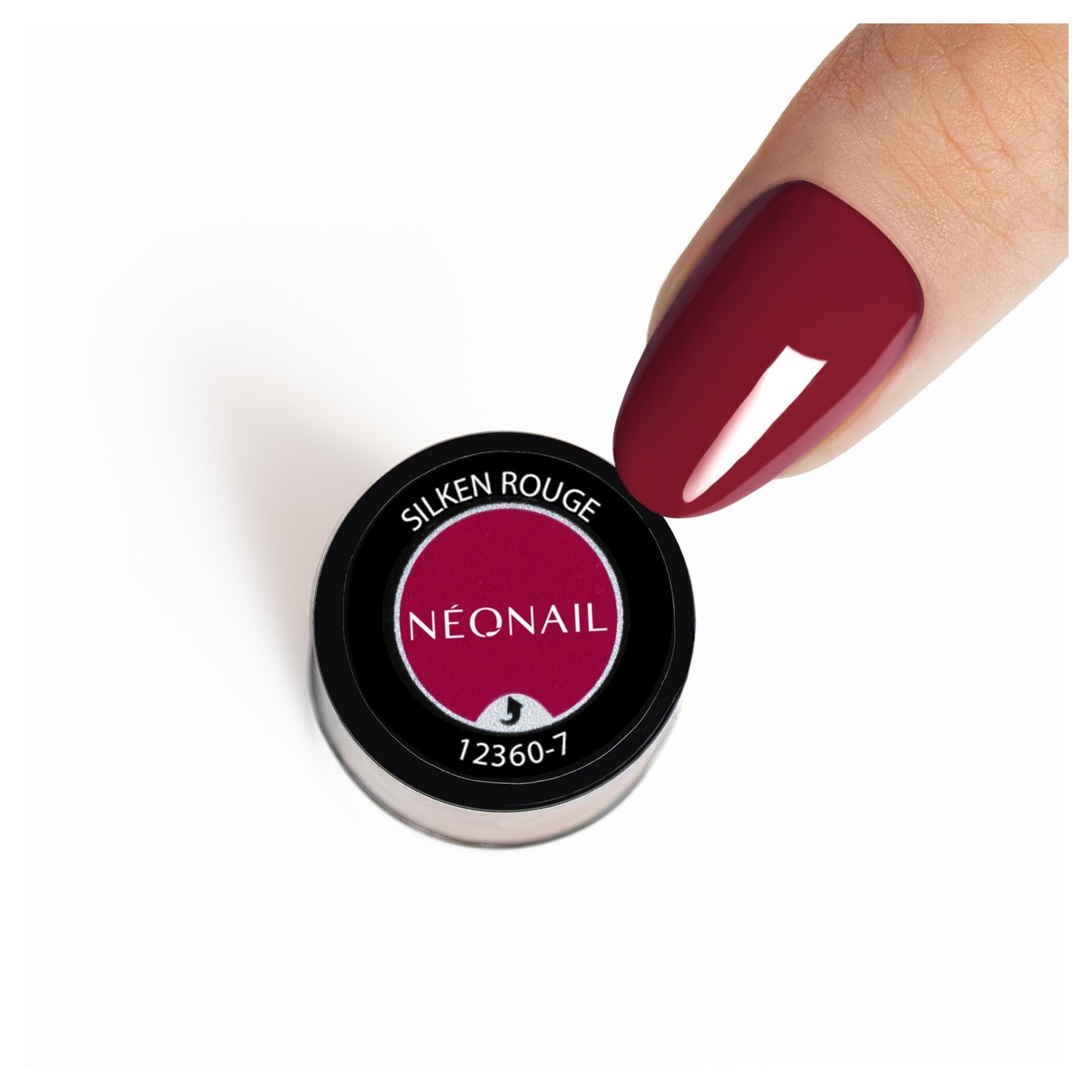 Lakier hybrydowy Silken Rouge 7,2 ml Lakier hybrydowy Silken Rouge 7,2 ml