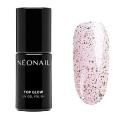 Przezroczysty top hybrydowy Top Glow Gold Flakes | NEONAIL Przezroczysty top hybrydowy Top Glow Gold Flakes | NEONAIL
