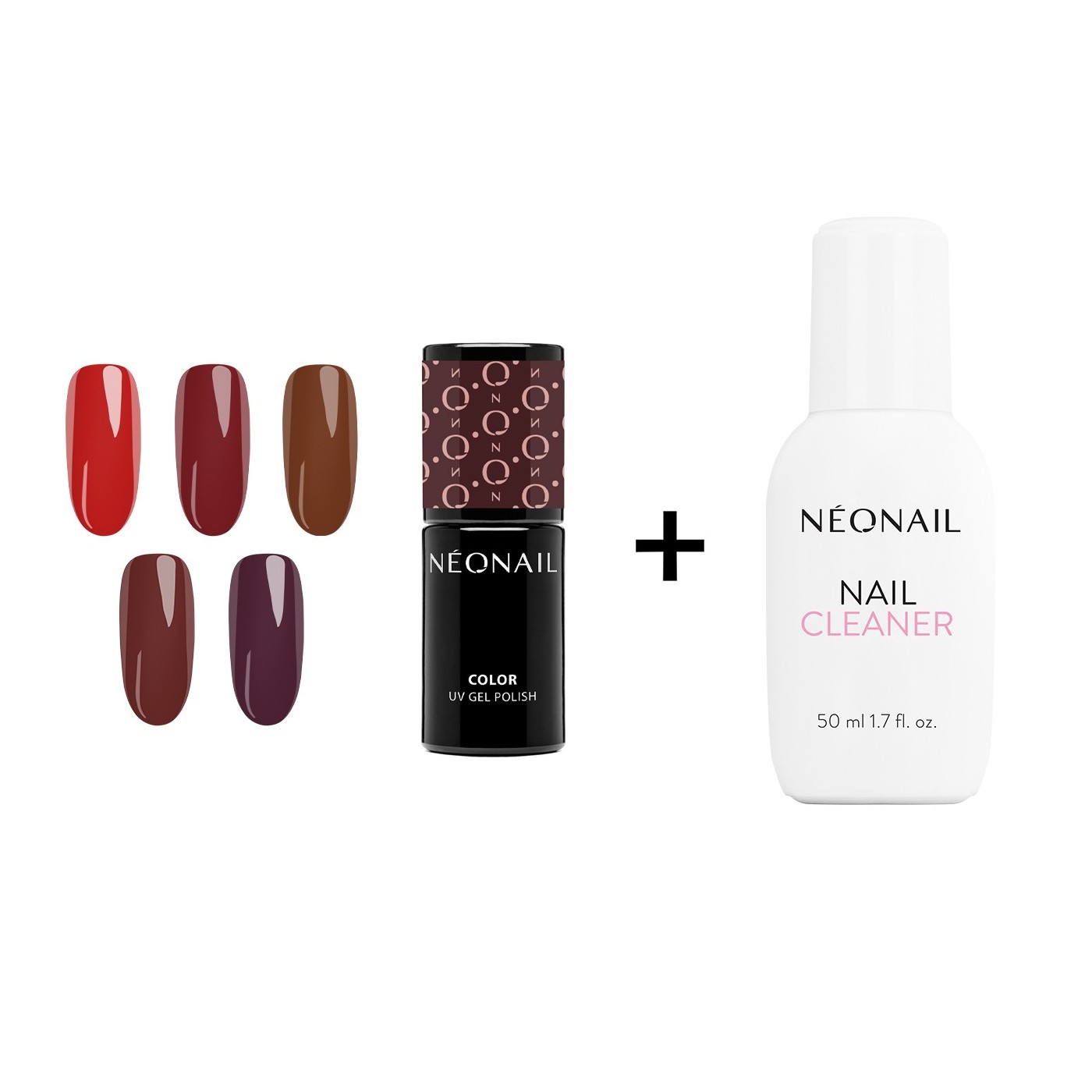 Zestaw Jesienny na start - Lakier hybrydowy + Nail Cleaner | NEONAIL