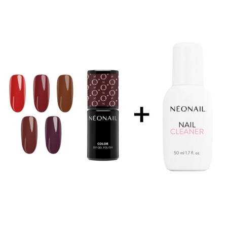 Zestaw Jesienny na start - Lakier hybrydowy + Nail Cleaner | NEONAIL