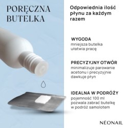 Acetone UV Gel Polish Remover - Aceton 100 ml | NEONAIL
