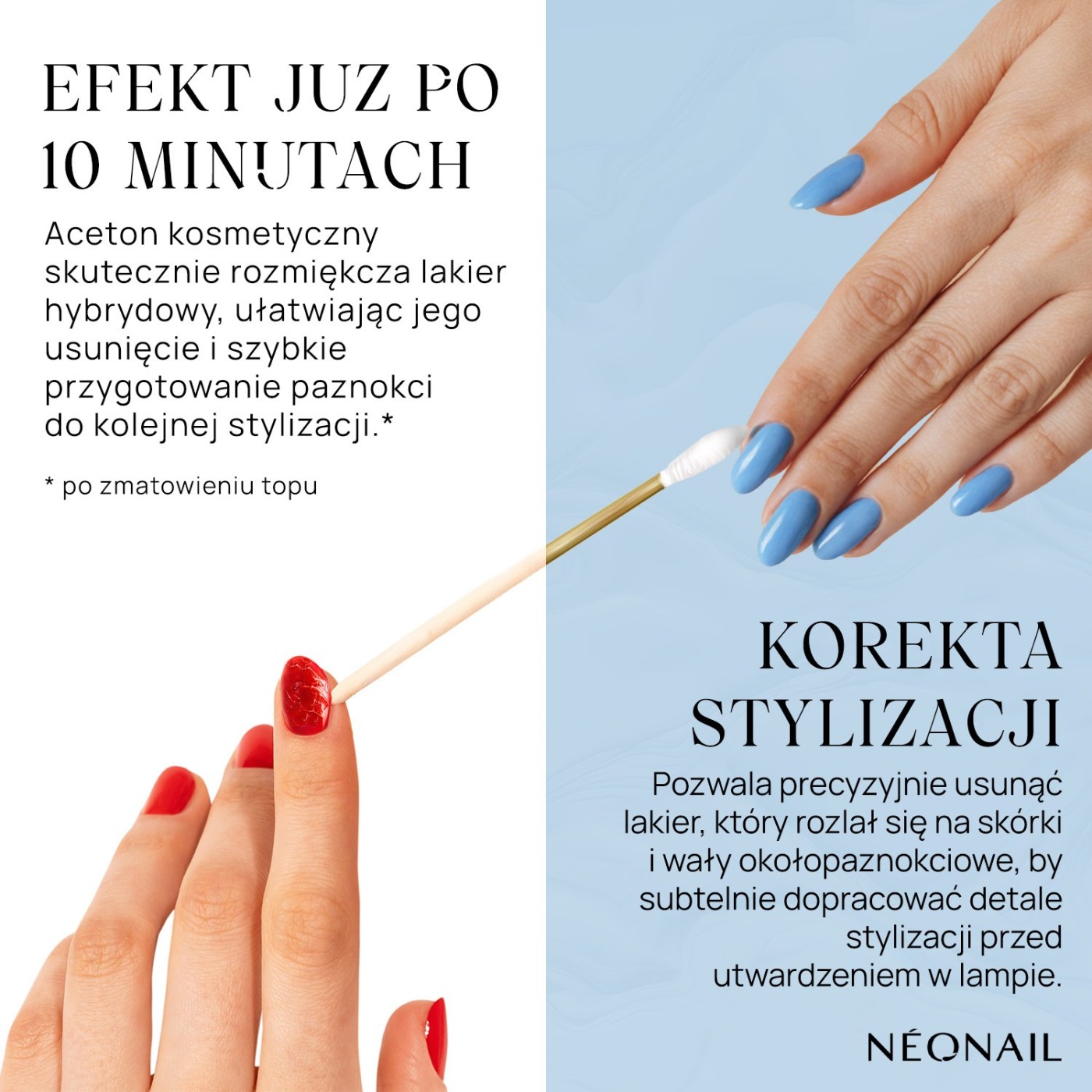 Acetone UV Gel Polish Remover Aceton 500 ml | NEONAIL