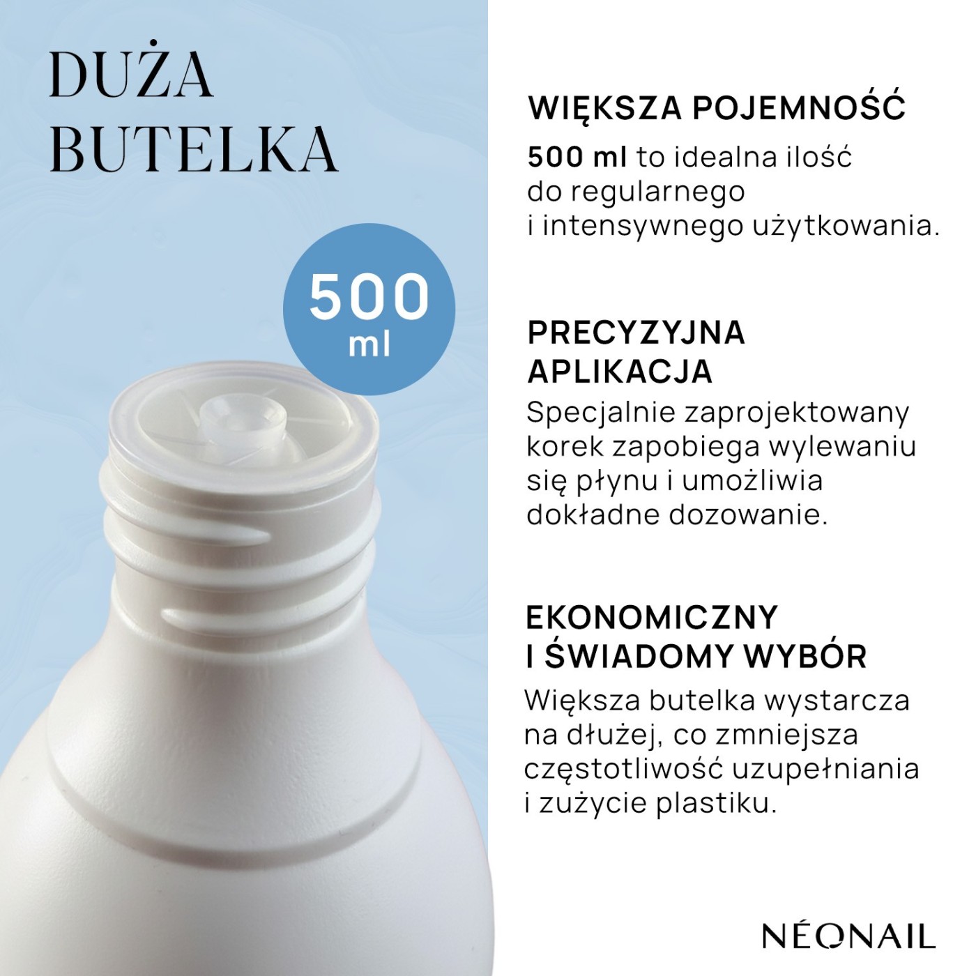 Acetone UV Gel Polish Remover Aceton 500 ml | NEONAIL