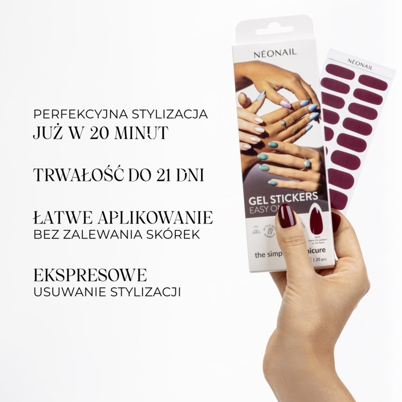 Naklejki GEL STICKERS EASY ON M05 Naklejki GEL STICKERS EASY ON M05