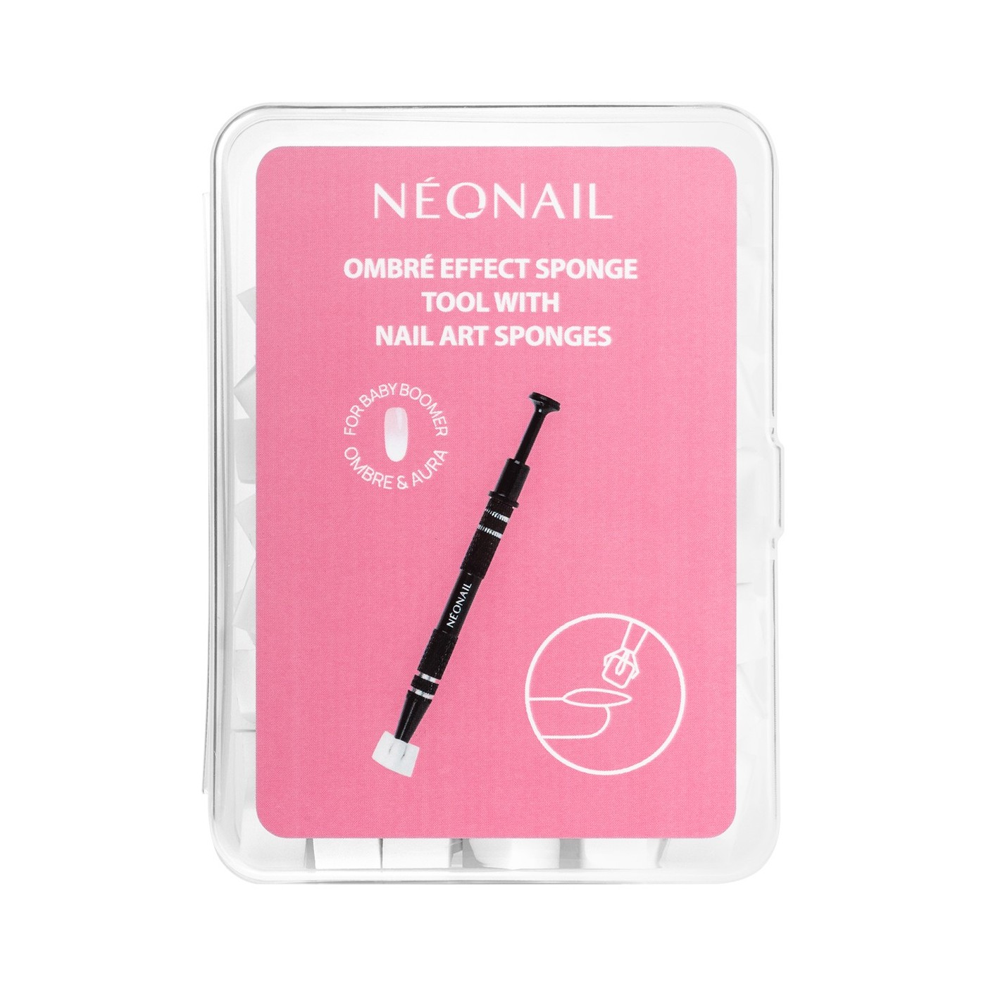 Ombr&eacute; Effect Sponge Tool with Nail Art Sponges | NEONAIL