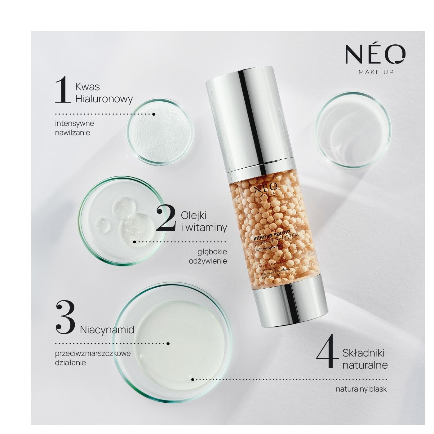 Pielęgnujący krem - baza Intense Serum Pure Perfector