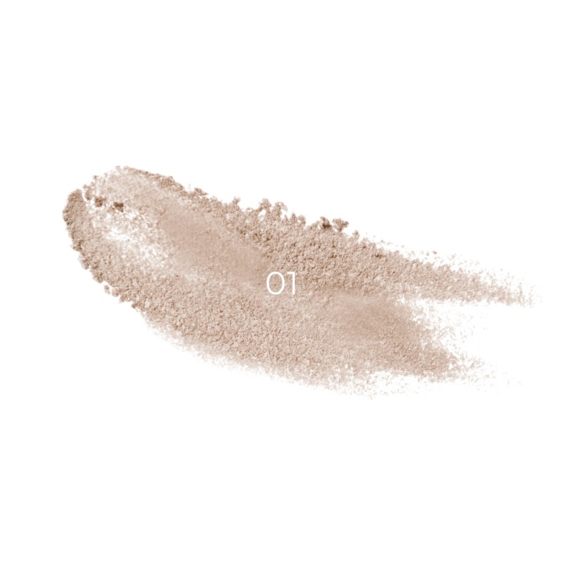Satynowy cień sypki: 01 MILKY BEIGE Satynowy cień sypki: 01 MILKY BEIGE