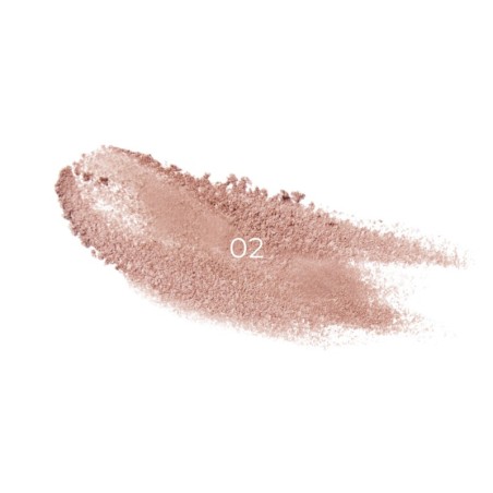 Satynowy cień sypki: 02 PEACHY NUDE