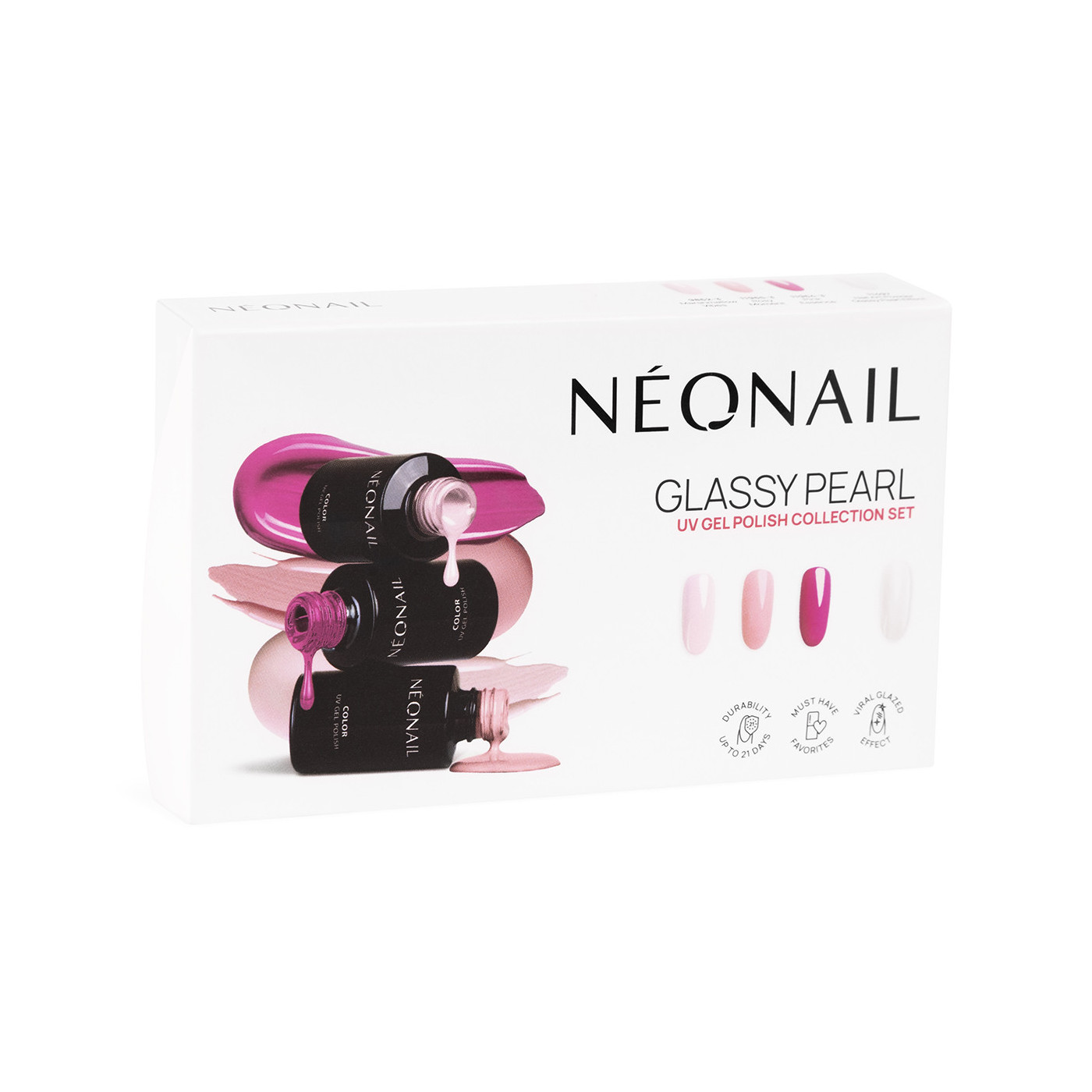 Zestaw Glassy Pearl Collection Set | NEONAIL Zestaw Glassy Pearl Collection Set | NEONAIL