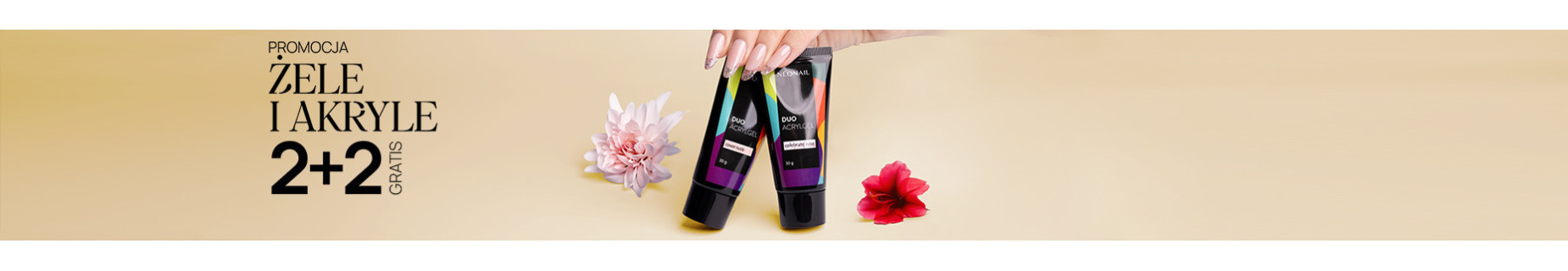 2+2 na żele i akryle