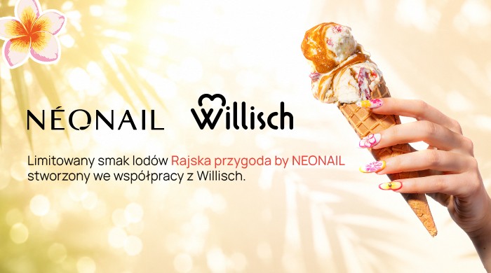 Poczuj smak lata! Sensoryczny Ice Cream Trend od NEONAIL i Willisch – spróbuj nowych lodów i odbierz prezent!